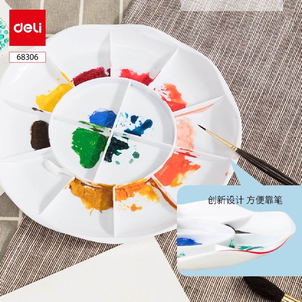 68306-2 ديلي مزاجة - 14 لون - أبيض - 190 مم - E68306